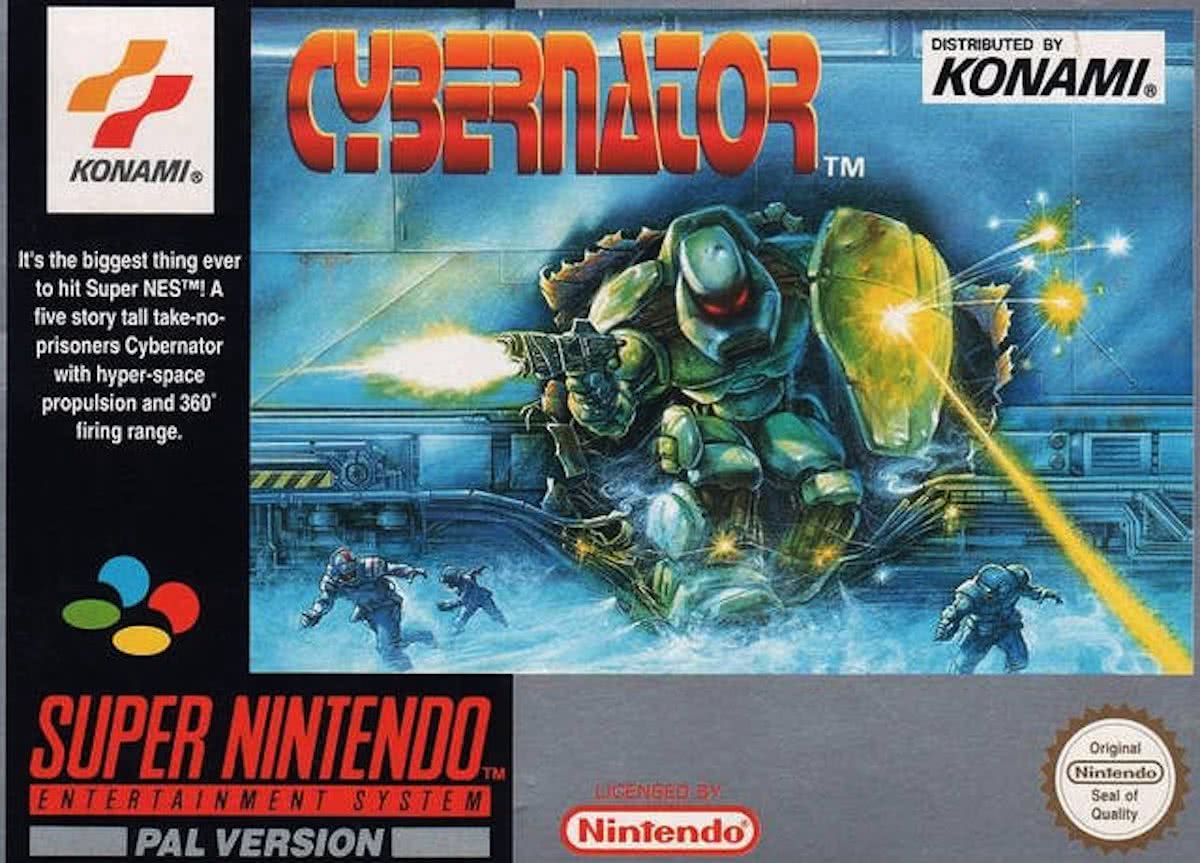 Cybernator - Super Nintendo [SNES] Game PAL